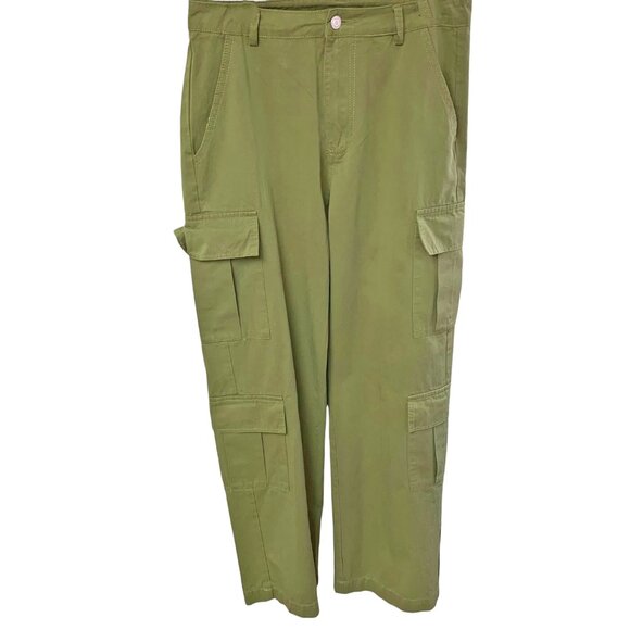 beige botany Avocado 100% Cotton Cargo Utility Pants‎ - Picture 4 of 8